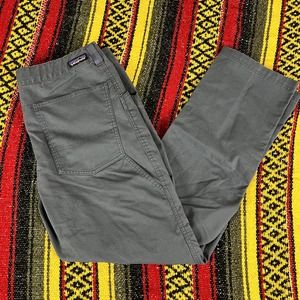 patagonia double knee carpenter pants blue size 36